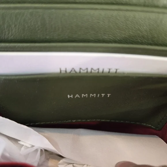 NWT Hammitt VIP MOBILE - Landscape Green/Brushed Silver - Picture 4 of 7